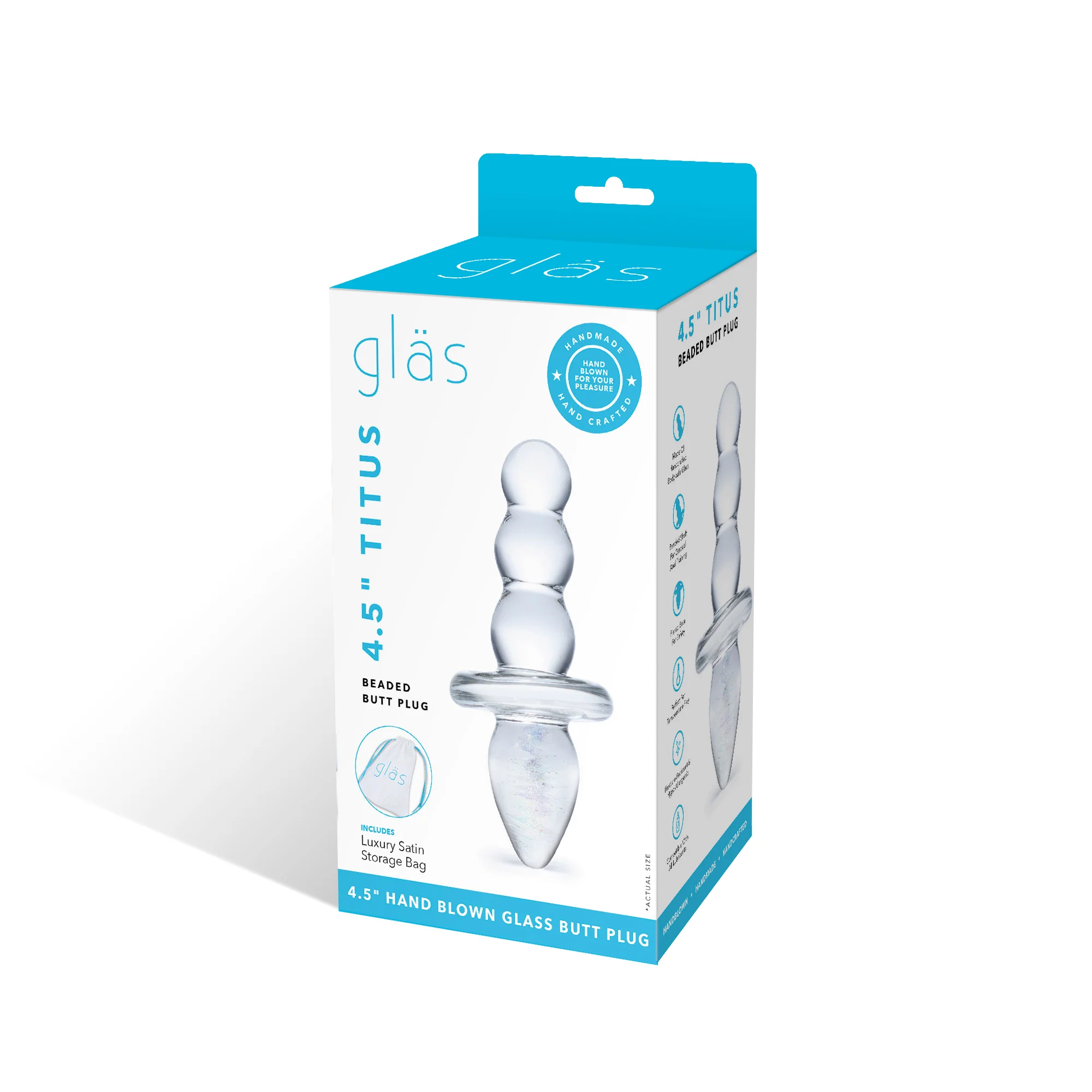 Titus Beaded Anal Plug - Image 7