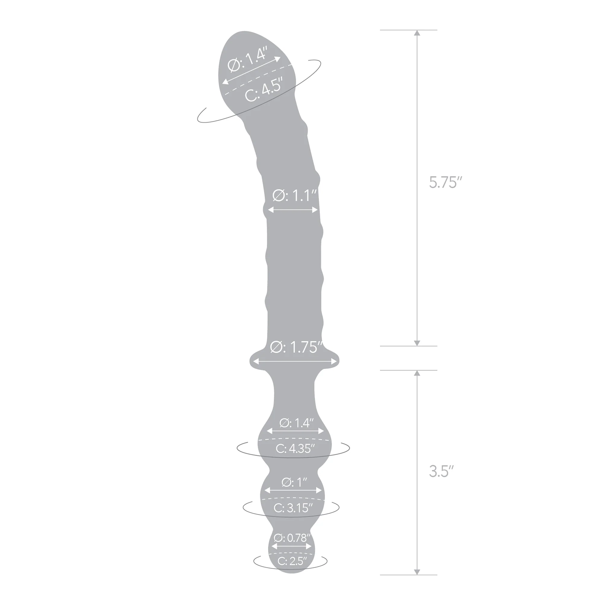 10" Twister Double-Ended Dildo - Image 3