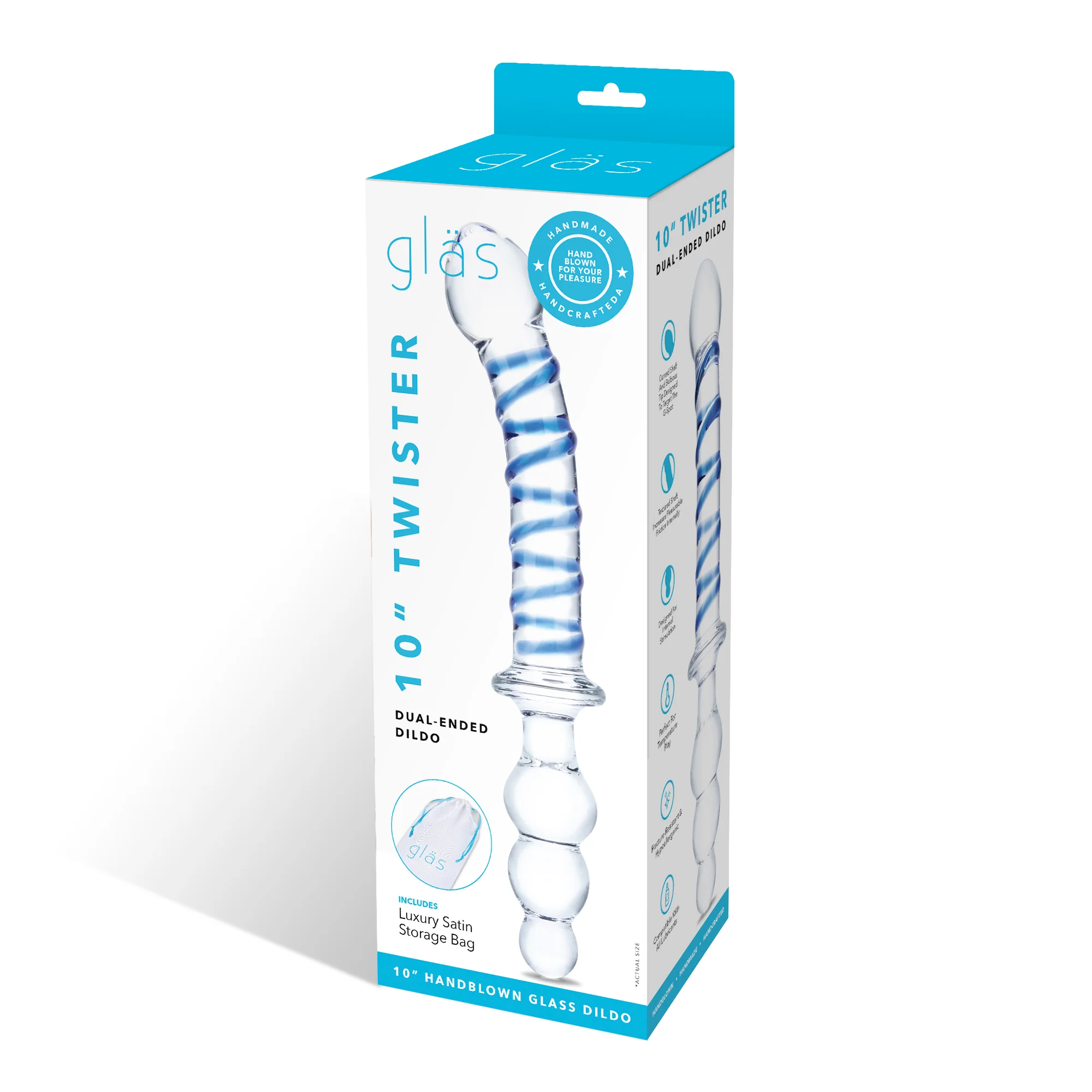 10" Twister Double-Ended Dildo - Image 4