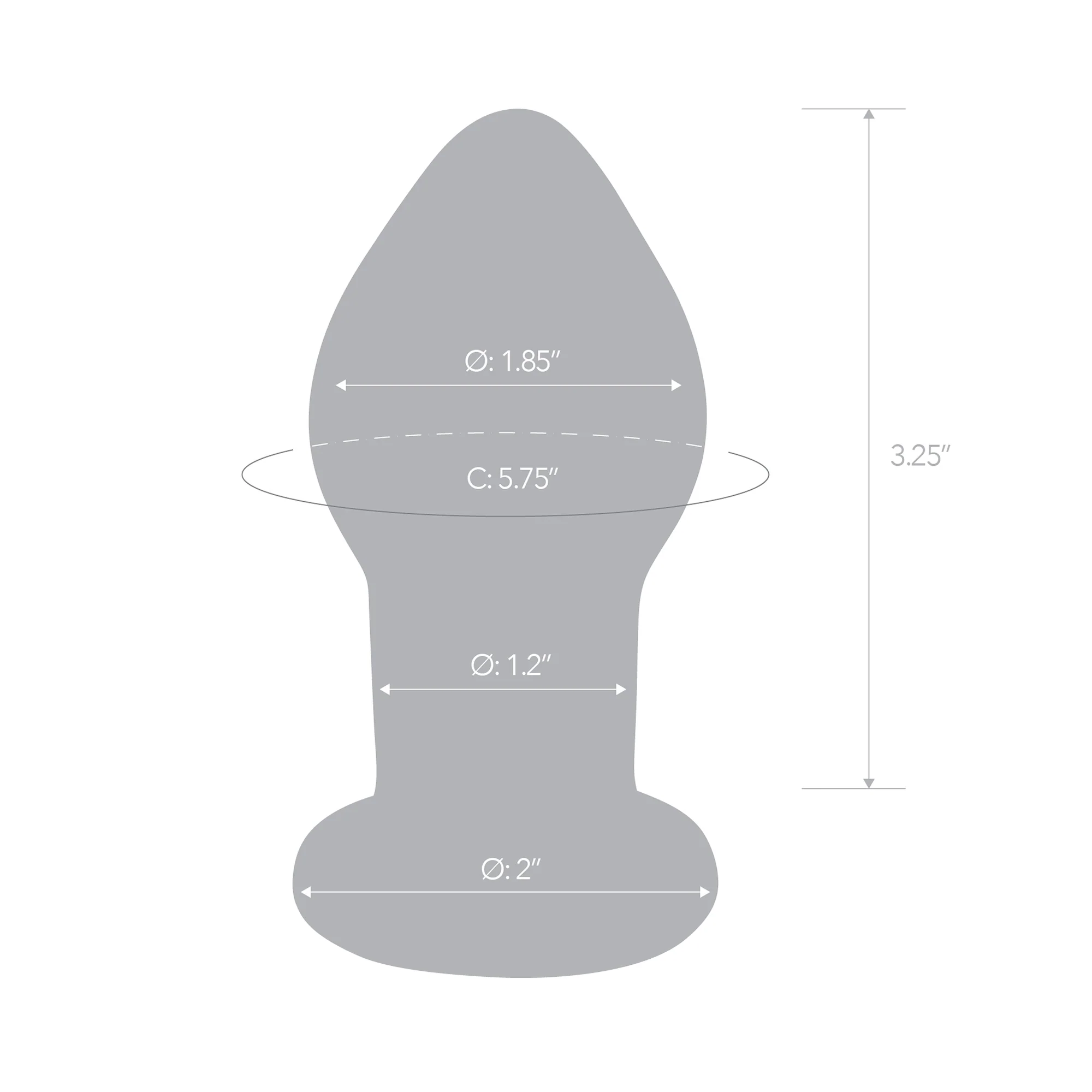 3.5" Remote Vibrating Butt Plug - Image 6