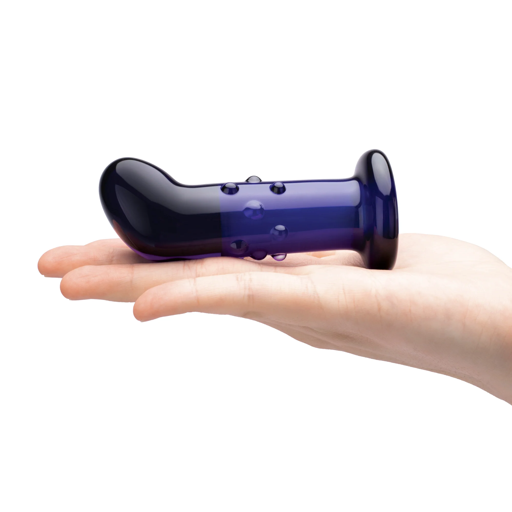 4" Remote Vibrating Butt Plug with Nubs - Image 5