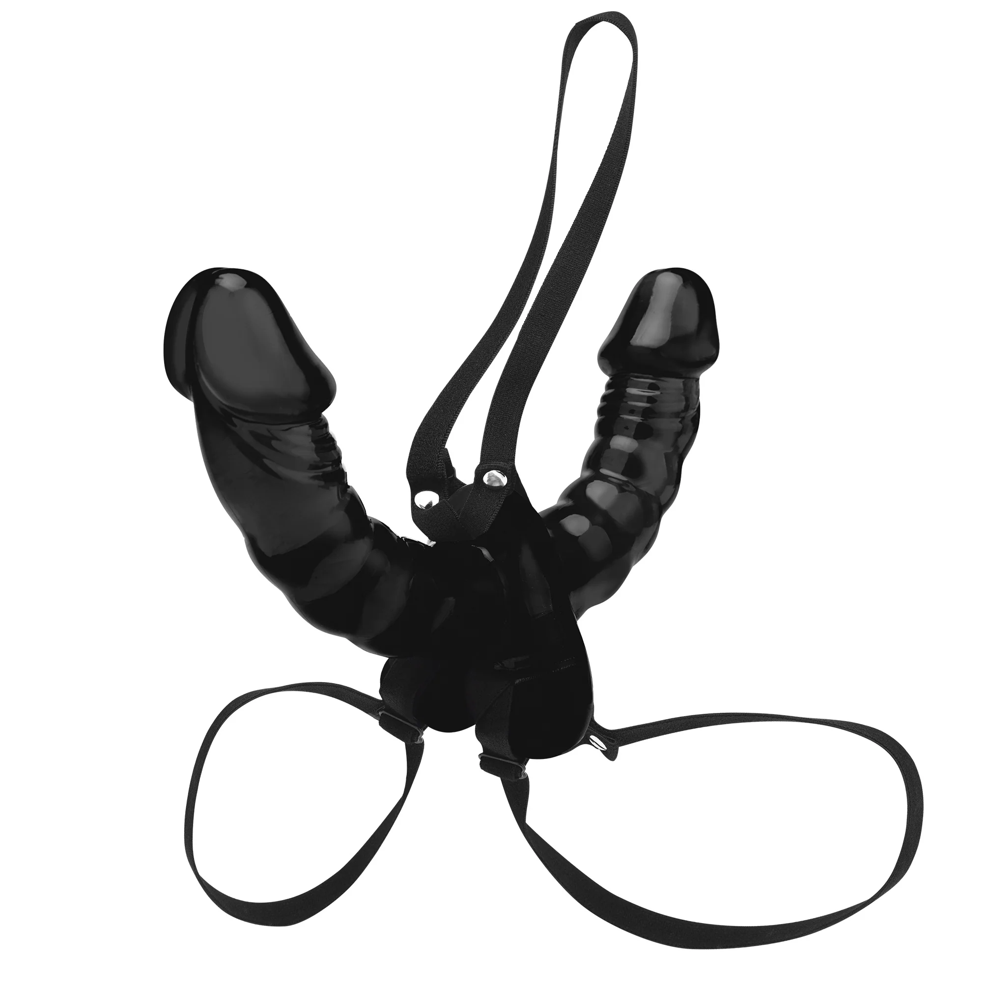 Vibrating Pleasure For 2 Double-Ended Strap-on - Image 5