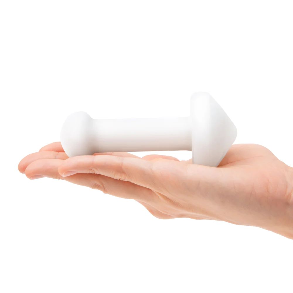 4.5” White Mushroom Butt Plug - Image 4